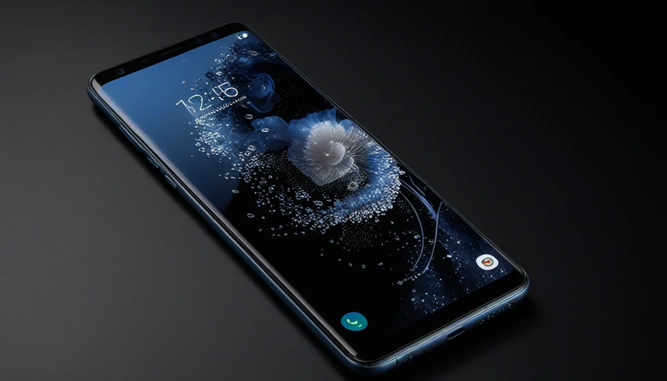 Samsung Galaxy S26 Ultra fuzzy text display fix showing a realistic smartphone screen